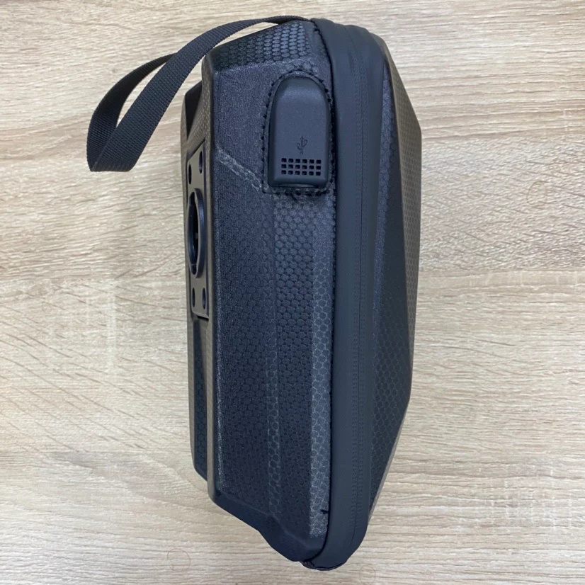 EVA Hard Shell Handlebar Bag with Carry Handle - Image 3