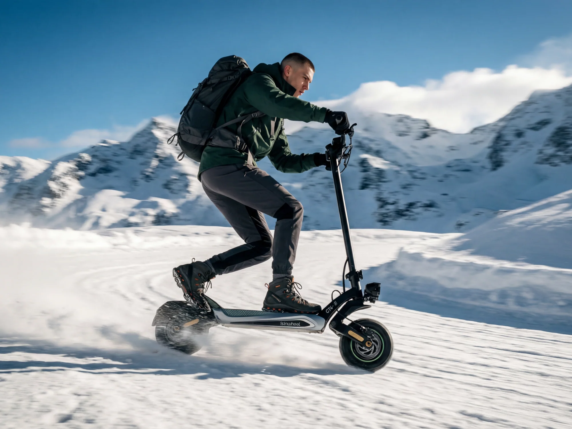 GT4 2400W Dual Motor Off-Road Electric Scooter - Image 9