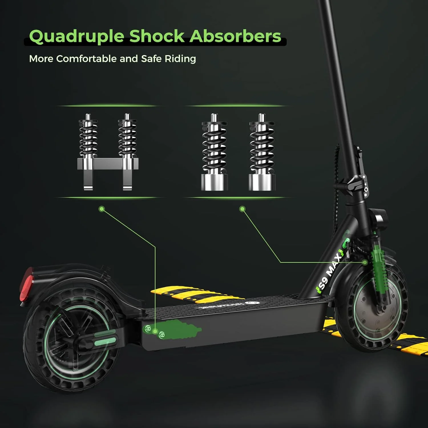 isinwheel S9 Series Electric Scooter - Image 15