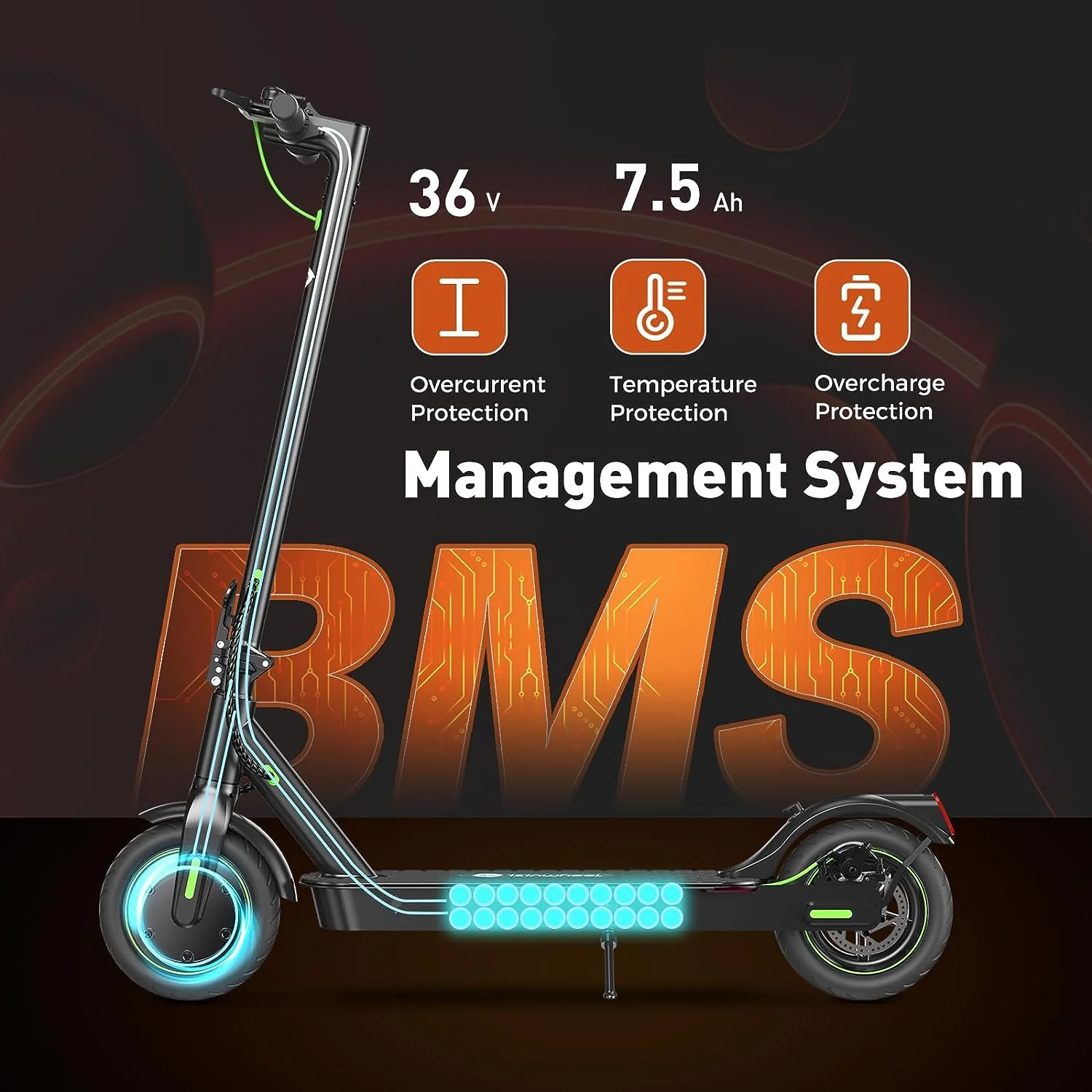 isinwheel S9 Series Electric Scooter - Image 3