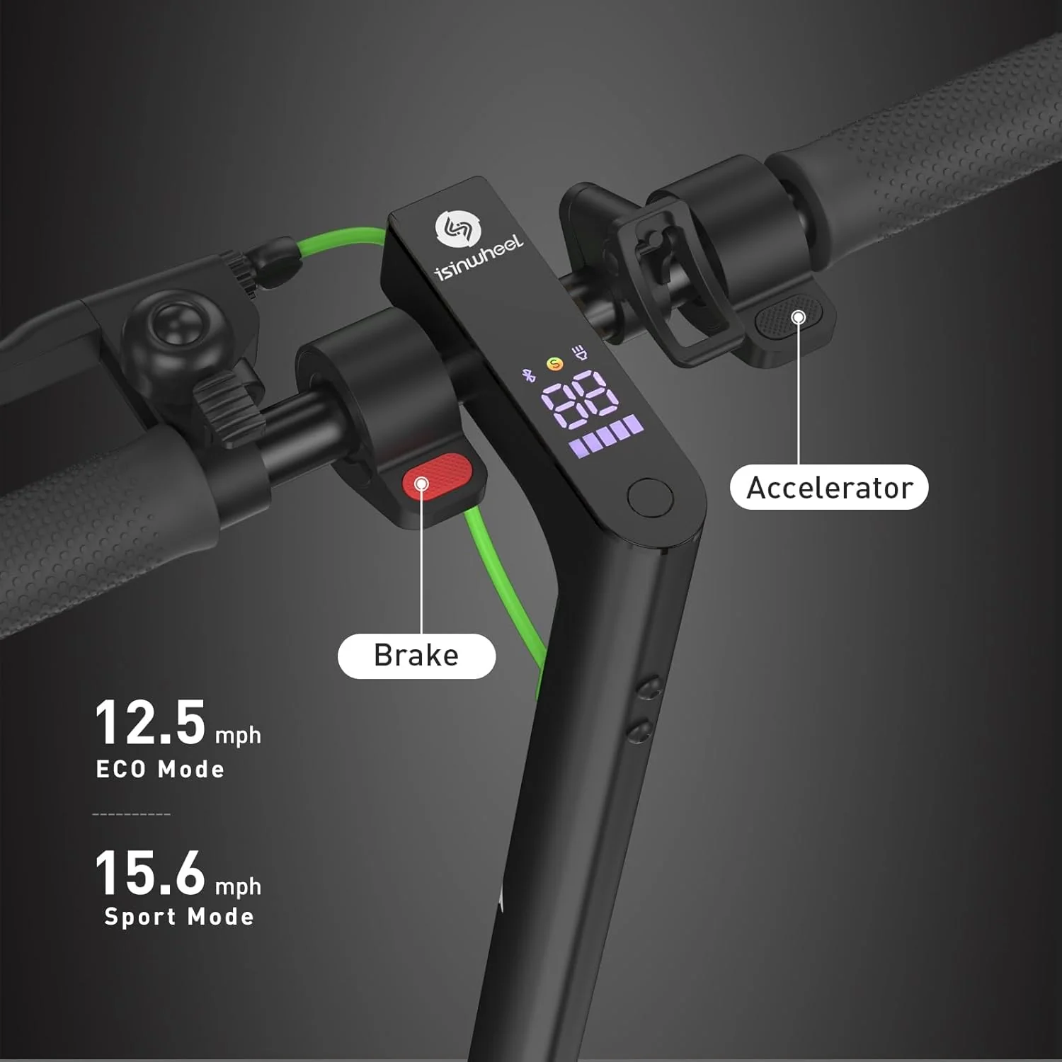 isinwheel S9 Series Electric Scooter - Image 4