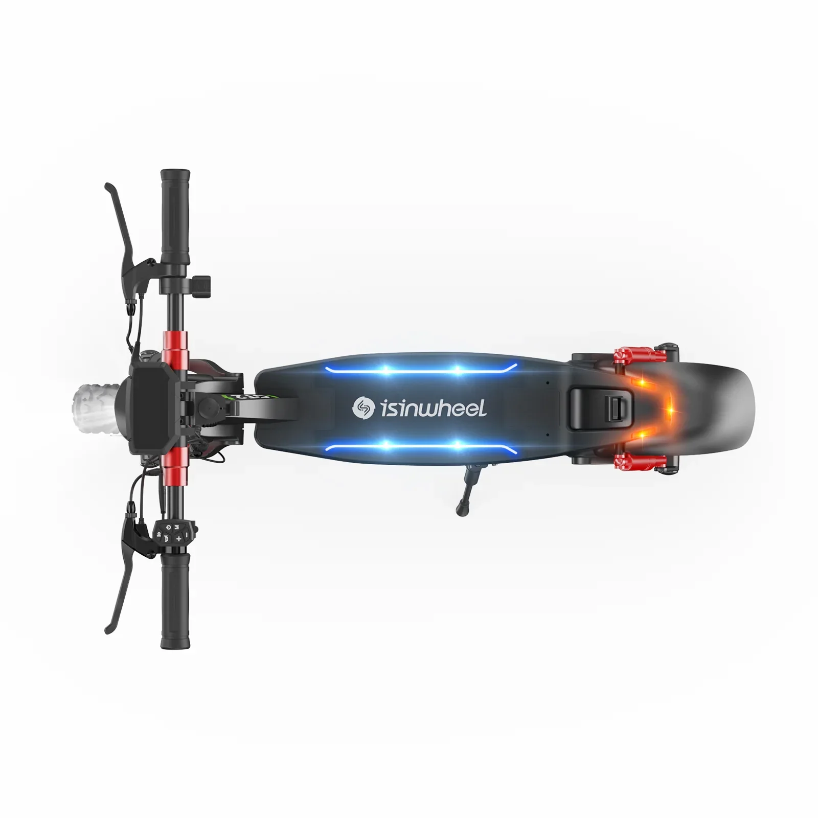 isinwheel GT2 Pneumatic Tire Off Road Electric Scooter - Image 6