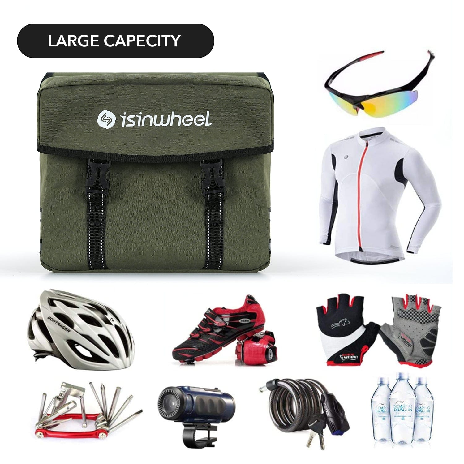 Bike Rack Pannier Bag - Image 5
