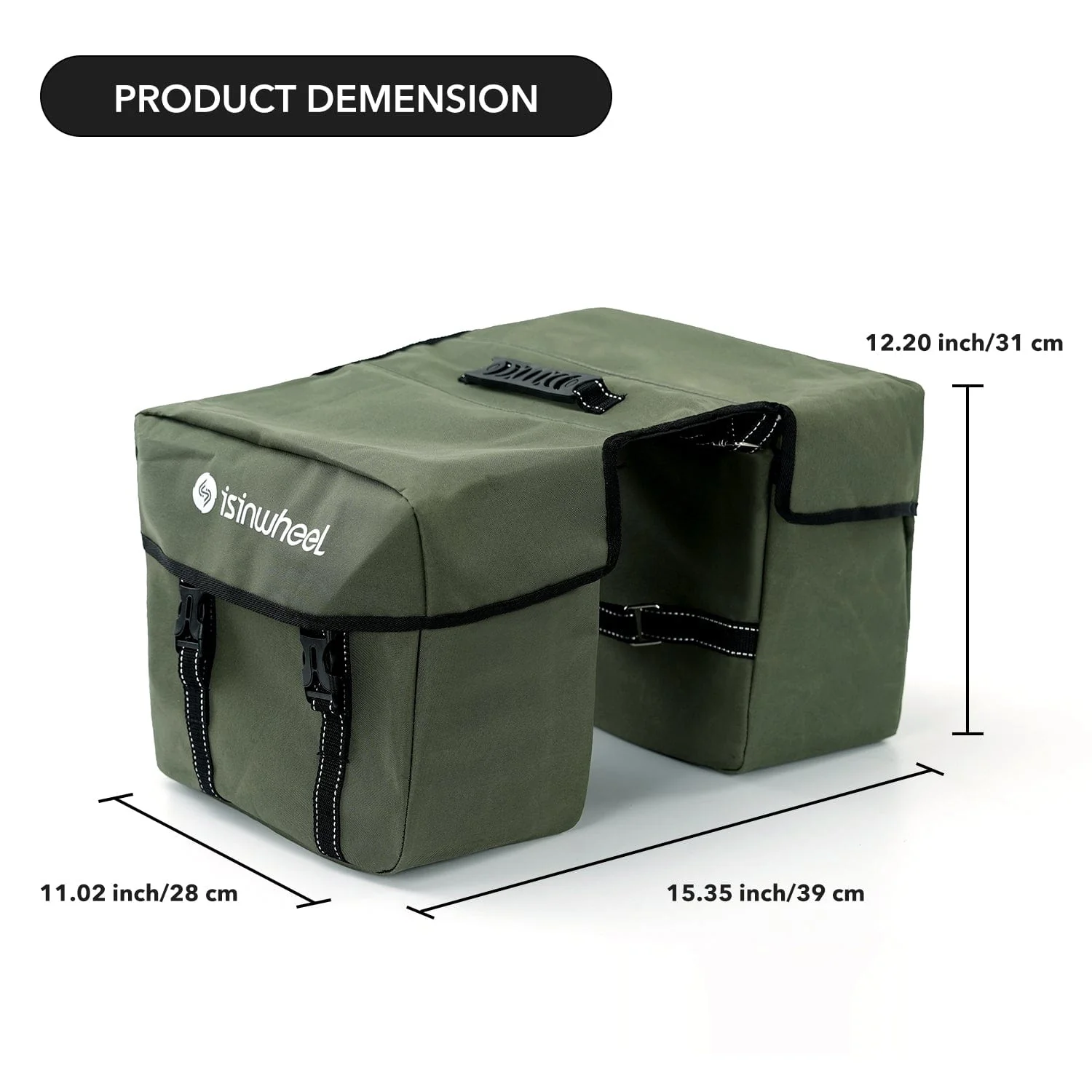 Bike Rack Pannier Bag - Image 7