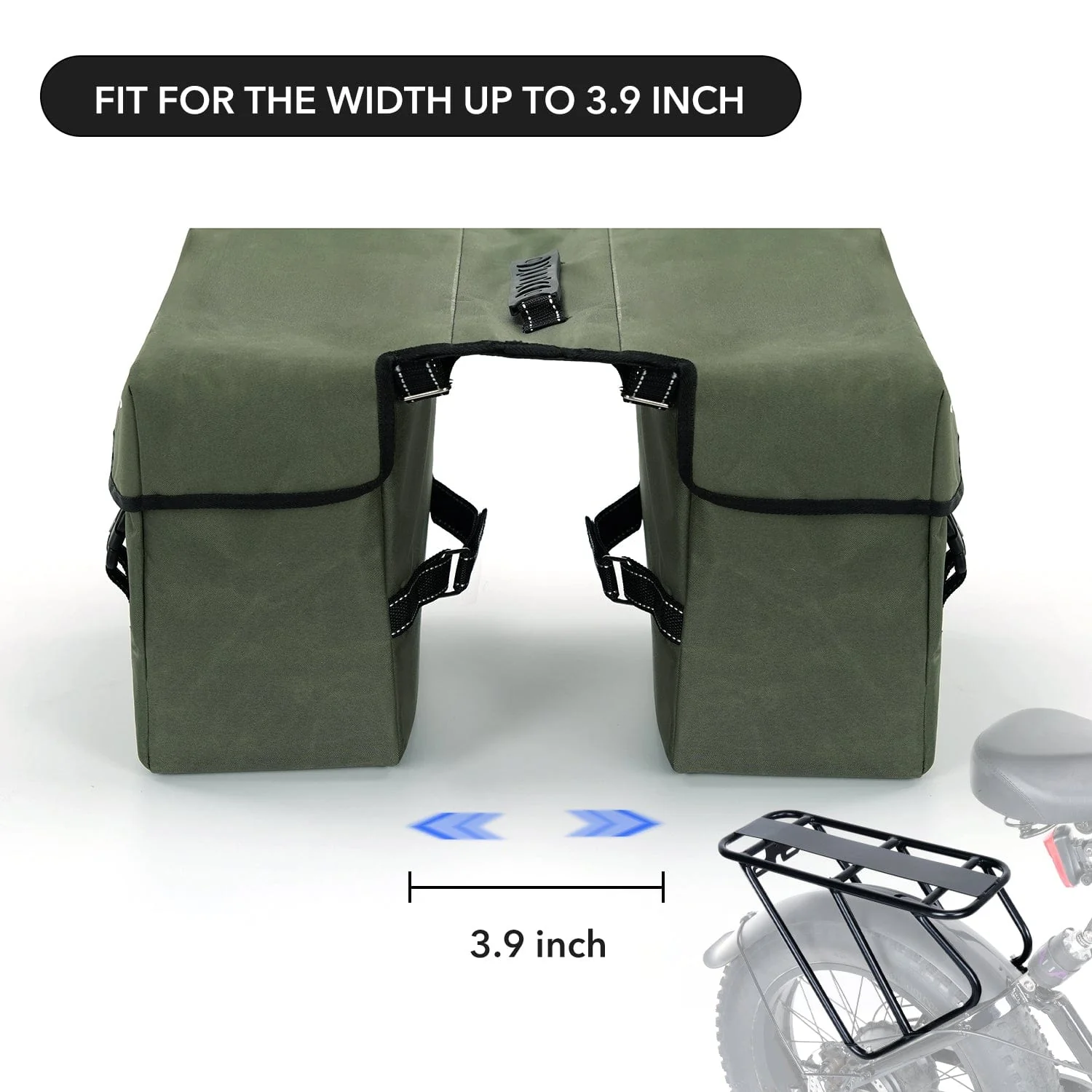 Bike Rack Pannier Bag - Image 8