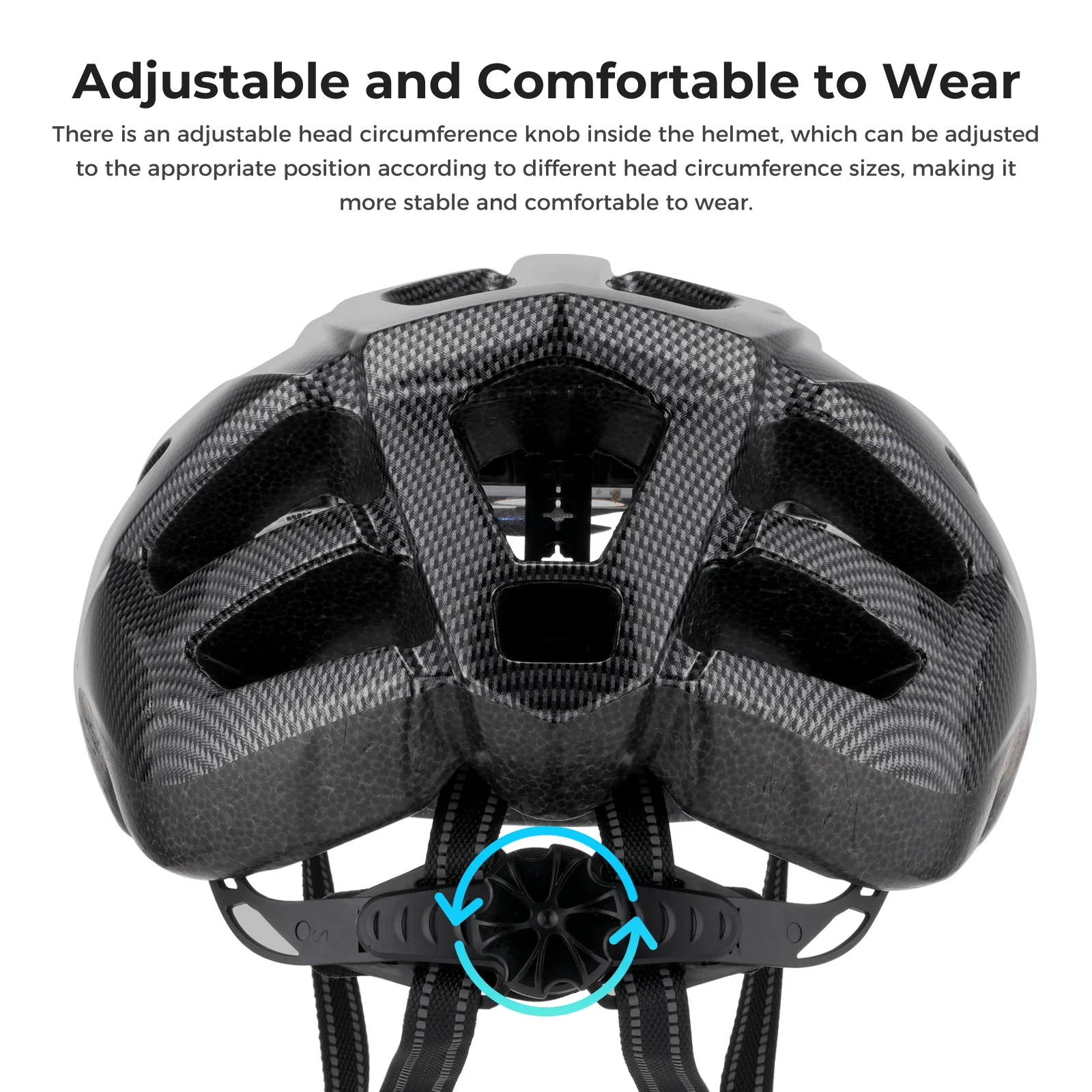 Carbon Fiber Lightweight Mountain&Road Bicycle Helmet - Image 5