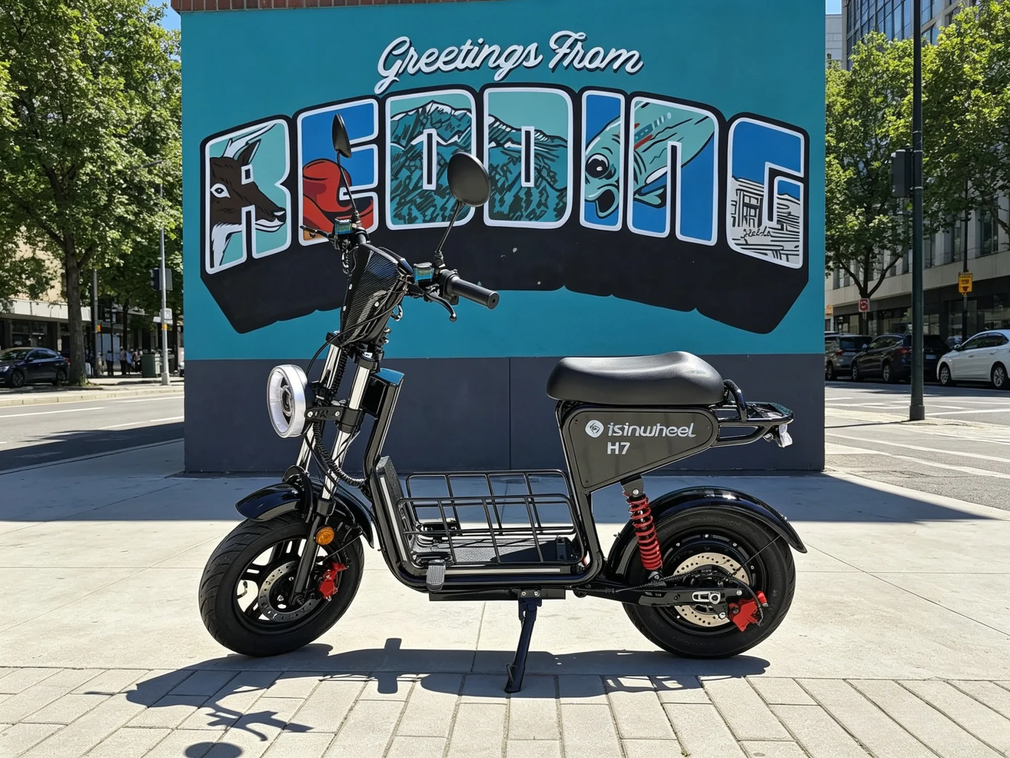 isinwheel H7 Commuting Electric Scooter - Image 8