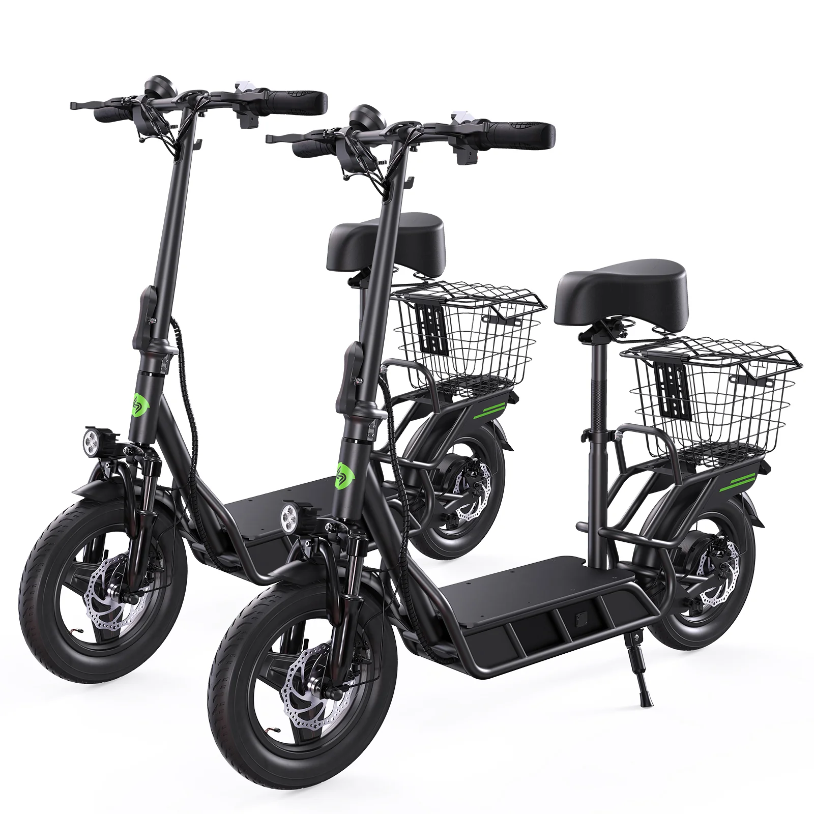 isinwheel Hyper X 700W Electric Scooter with Seat & Basket - Image 21
