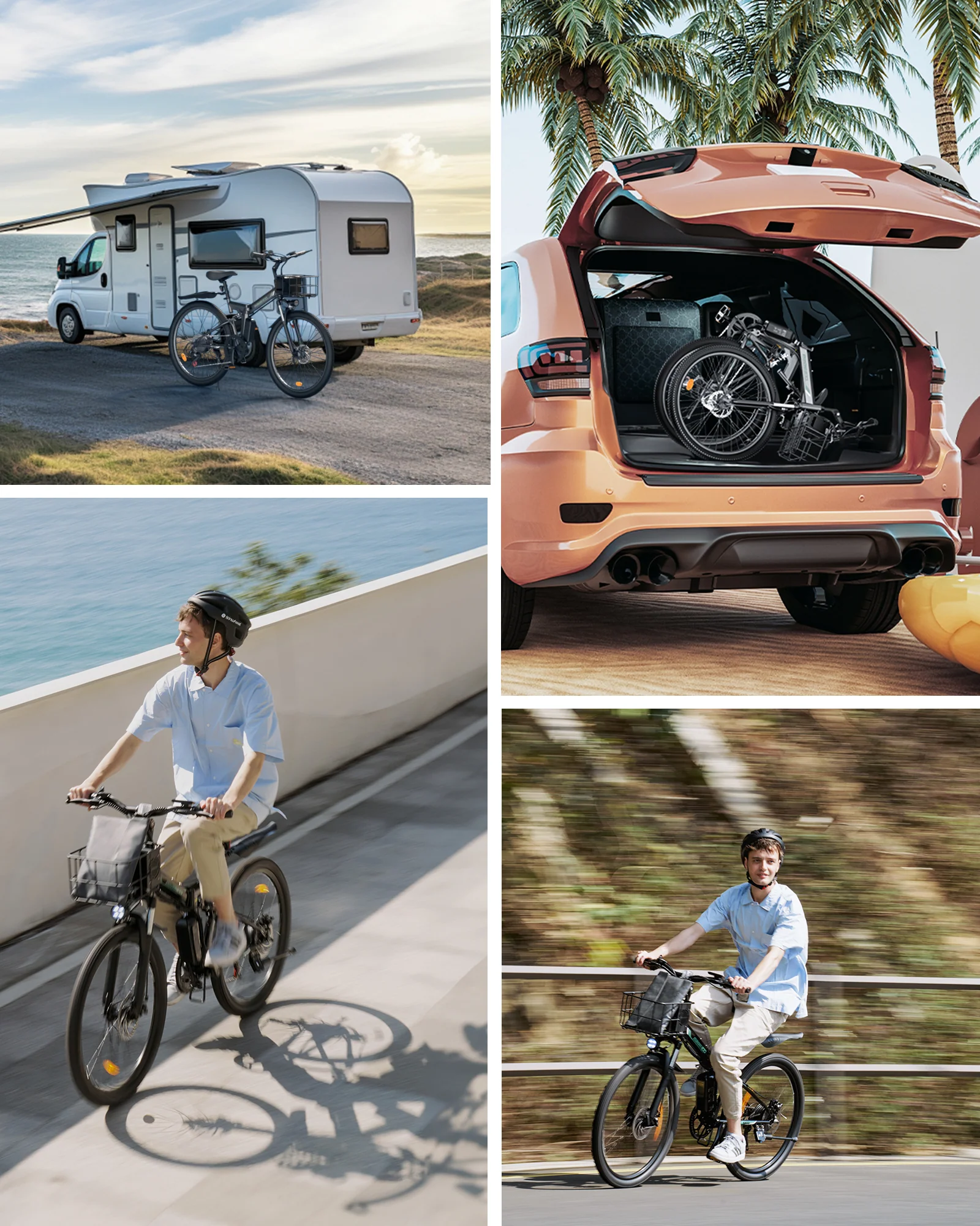 isinwheel M40 Folding Electric Bike with Basket - AU - Image 12