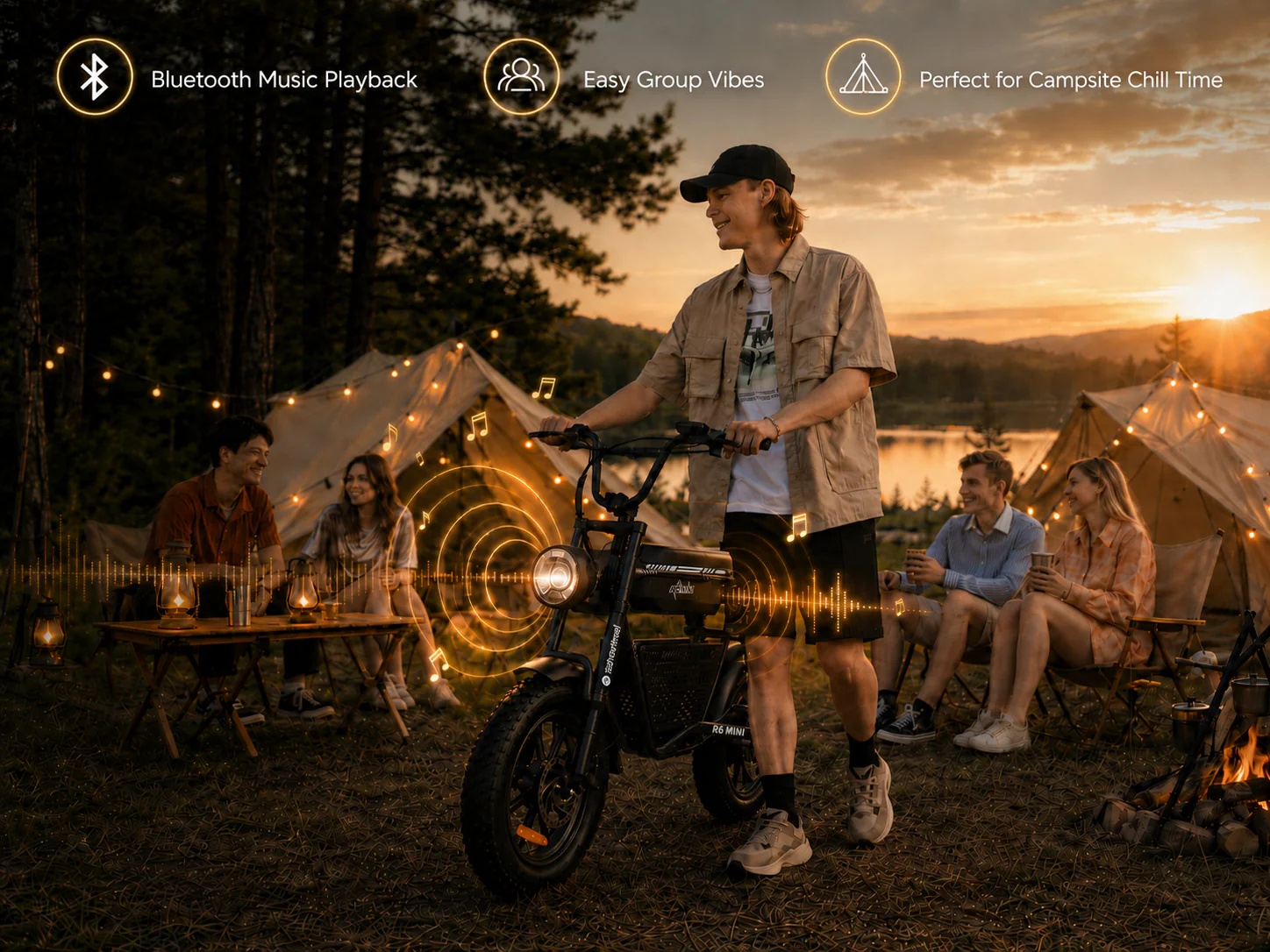 isinwheel R6 Mini Ebike - Image 6
