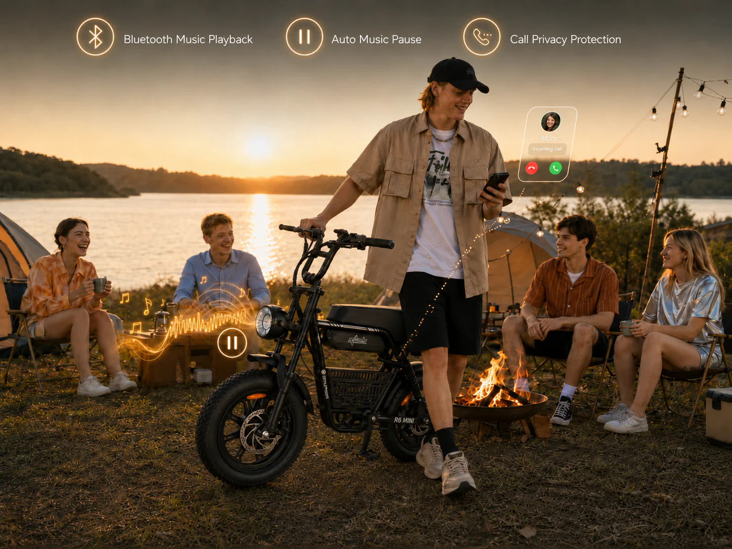 isinwheel R6 Mini Ebike - Image 8