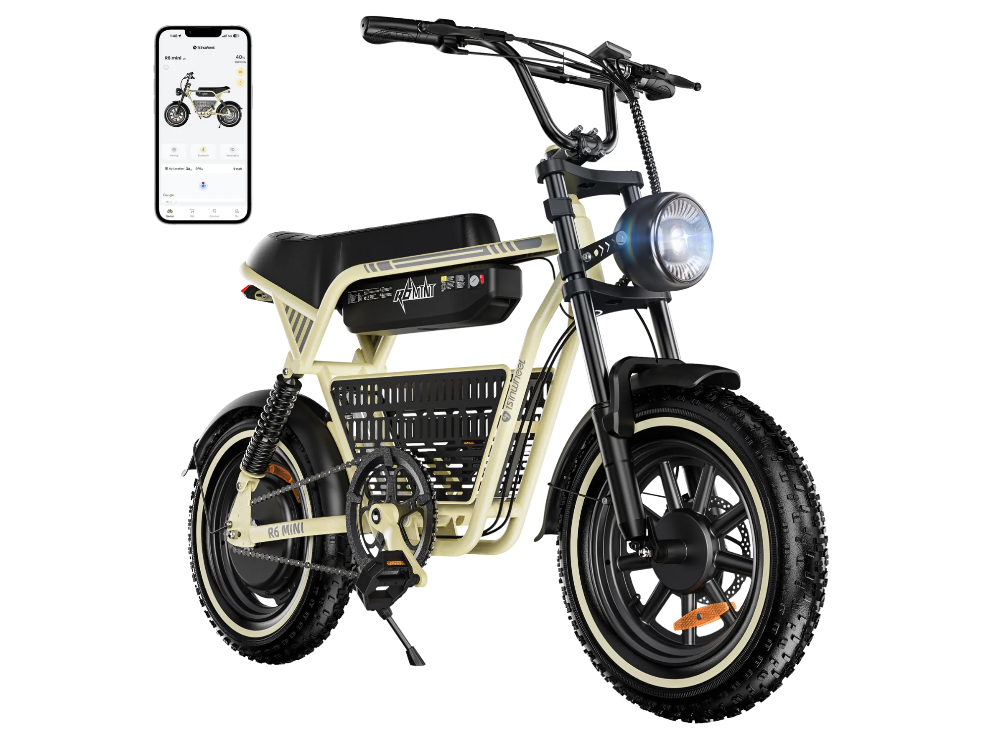 isinwheel R6 Mini Ebike - Image 9