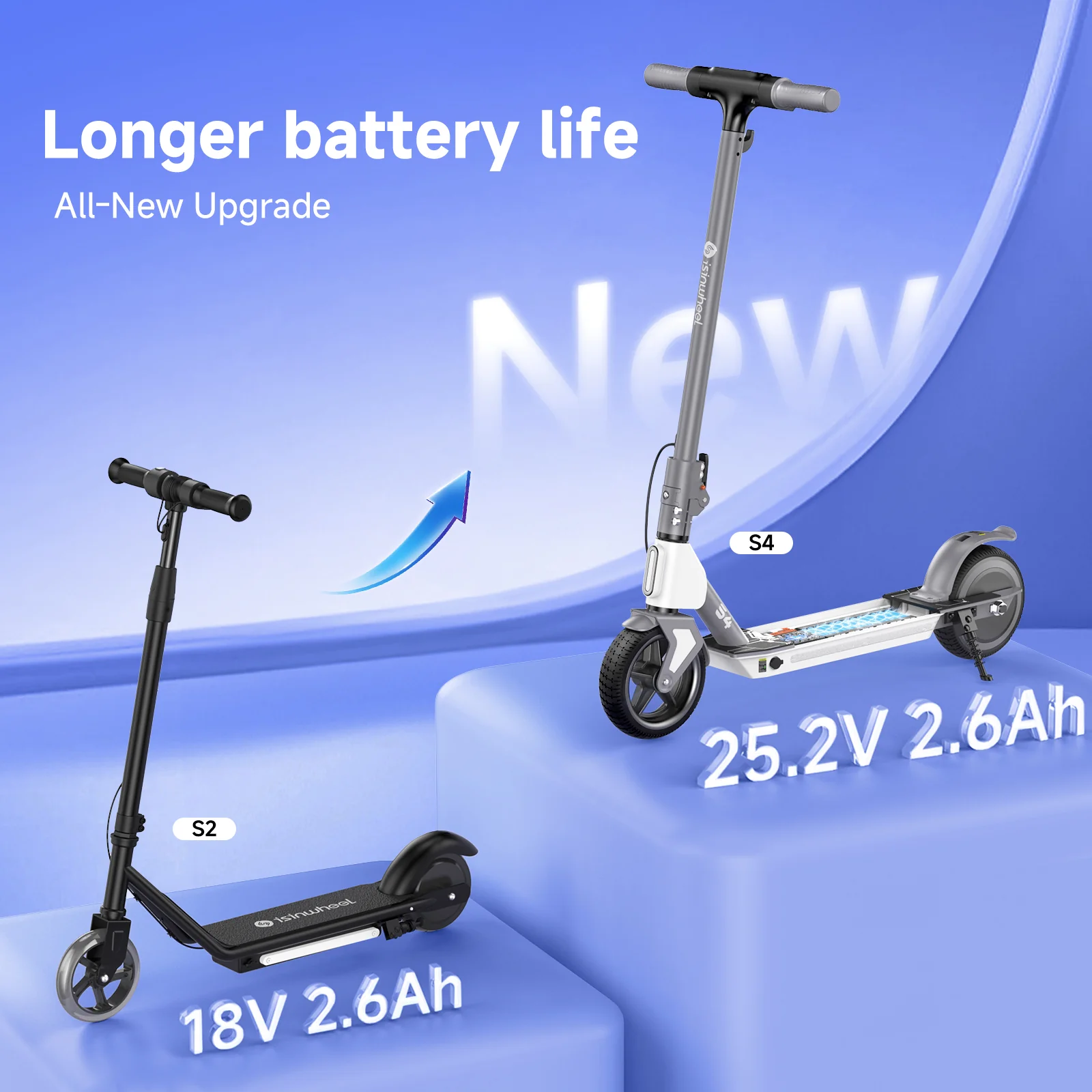 isinwheel S4 Electric Scooter for Kids Ages 6-14 - Image 11
