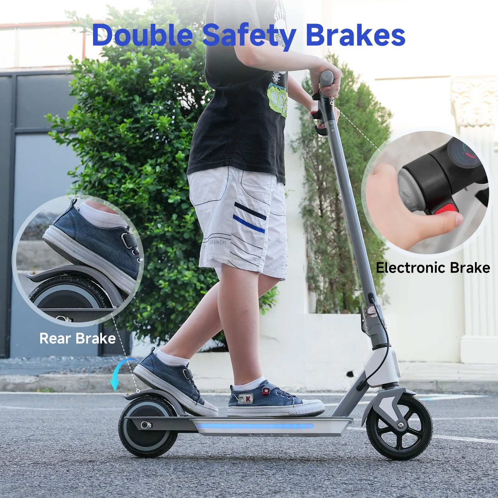 isinwheel S4 Electric Scooter for Kids Ages 6-14 - Image 12