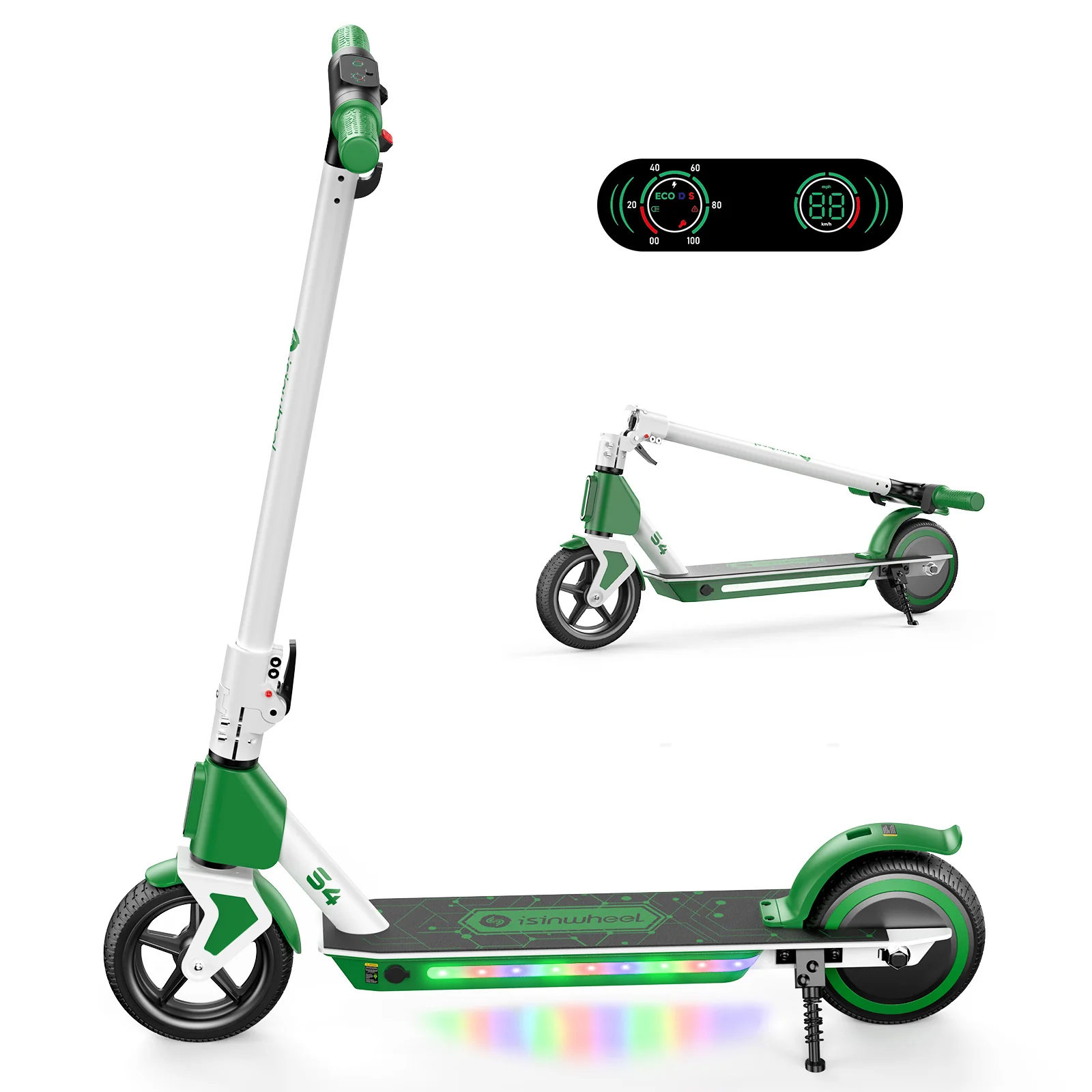 isinwheel S4 Electric Scooter for Kids Ages 6-14 - Image 24
