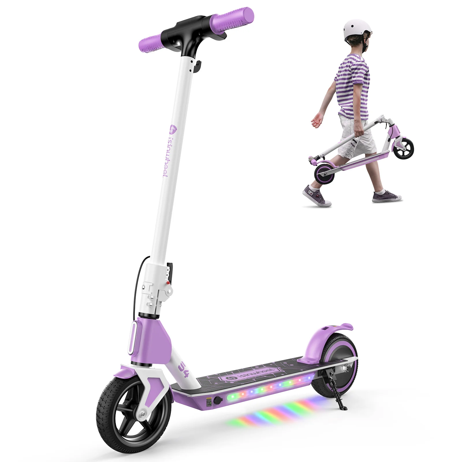 isinwheel S4 Electric Scooter for Kids Ages 6-14 - Image 25