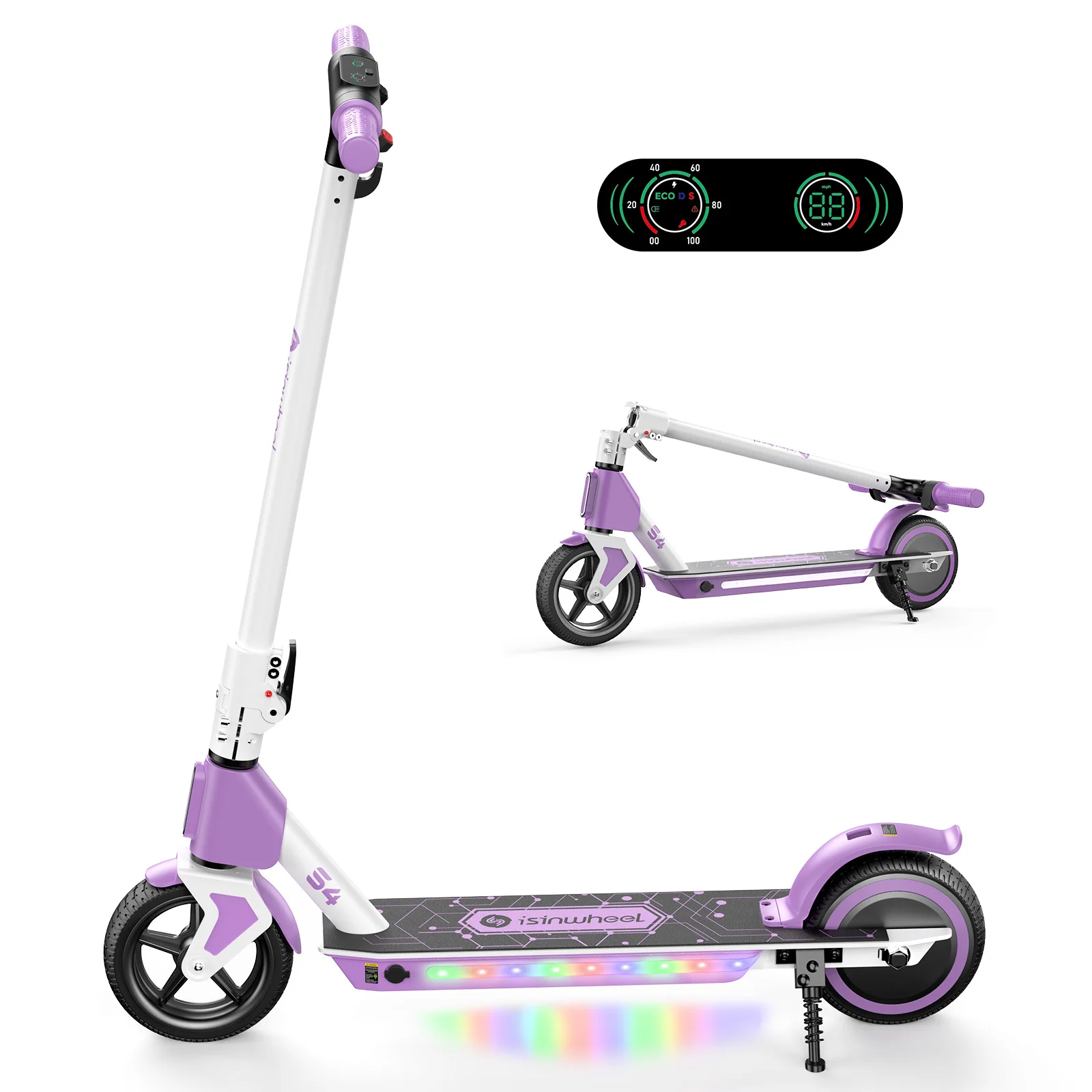isinwheel S4 Electric Scooter for Kids Ages 6-14 - Image 27