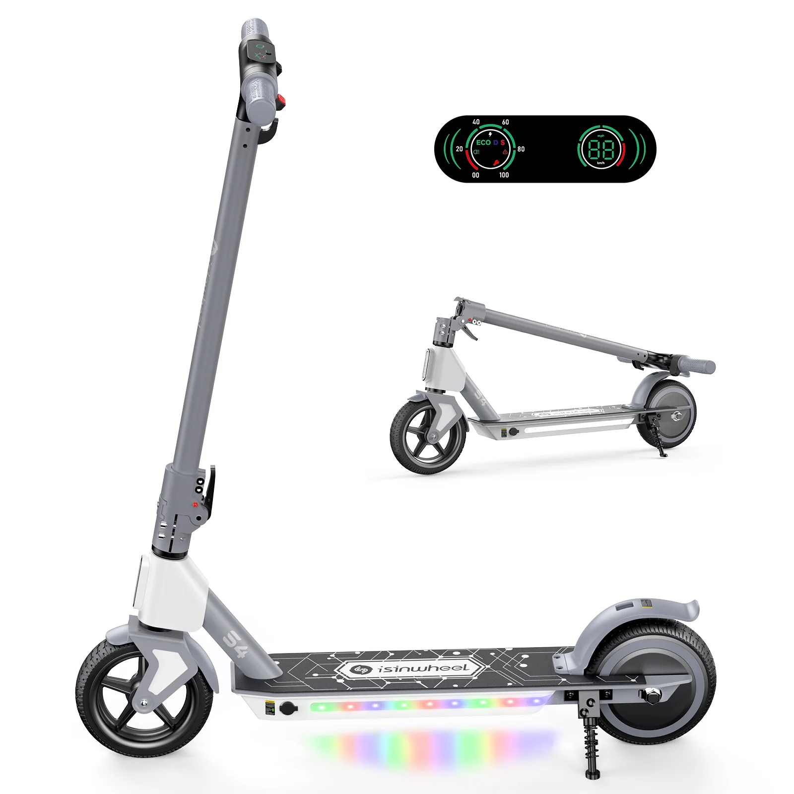 isinwheel S4 Electric Scooter for Kids Ages 6-14 - Image 8
