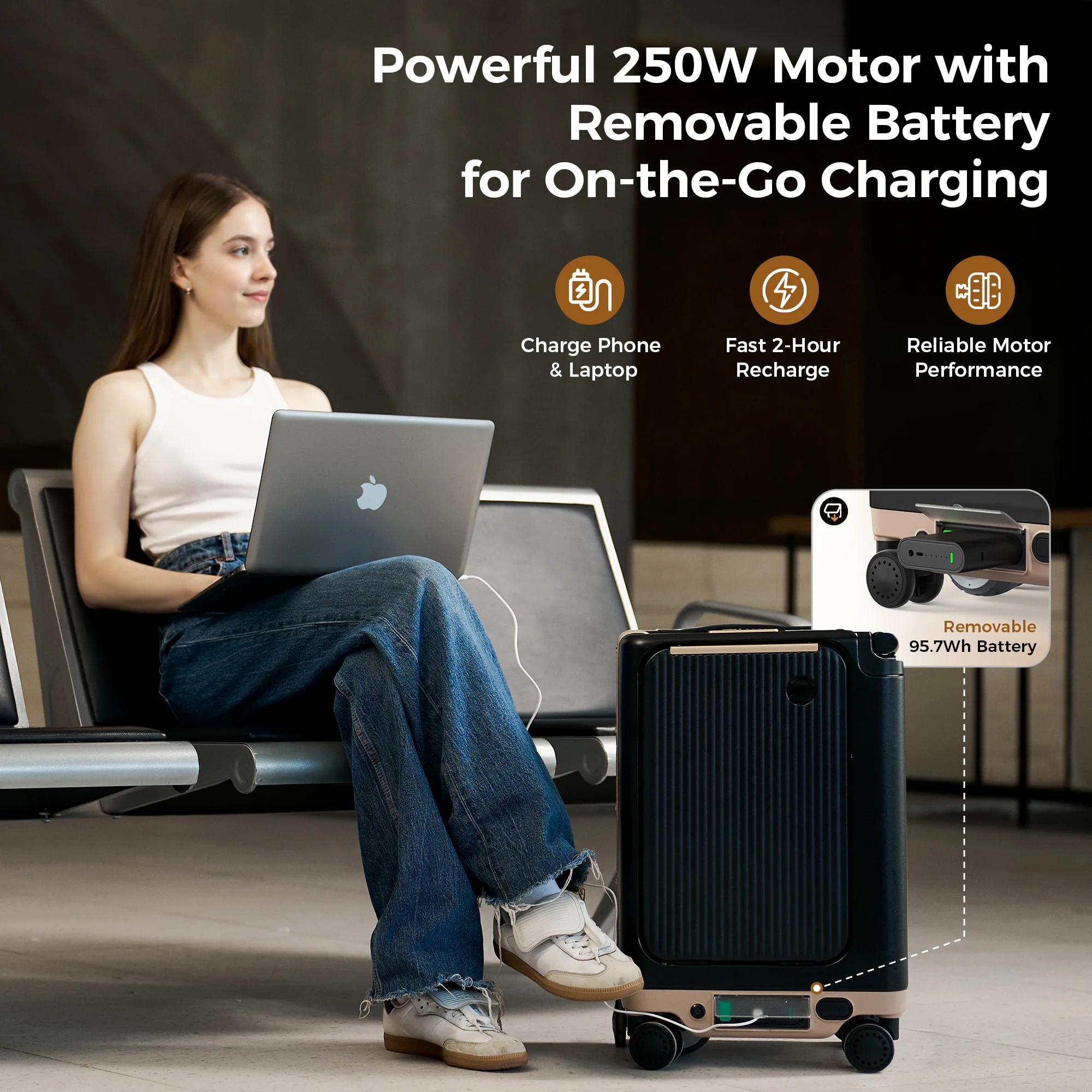 isinwheel Smart Rideable Luggage - Image 17