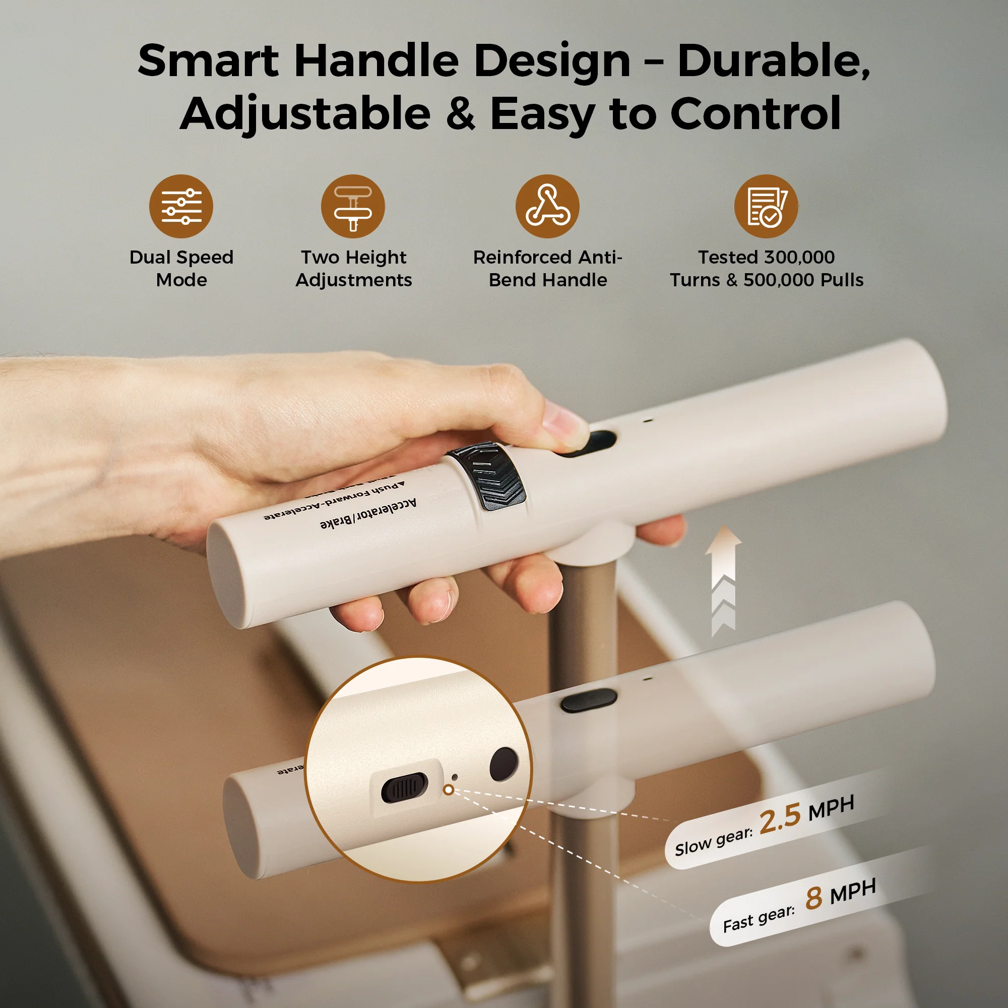 isinwheel Smart Rideable Luggage - Image 8