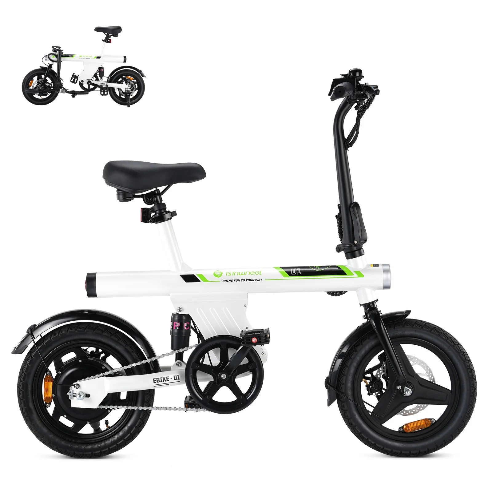 isinwheel U1 Folding Electric Bike - AU - Image 13