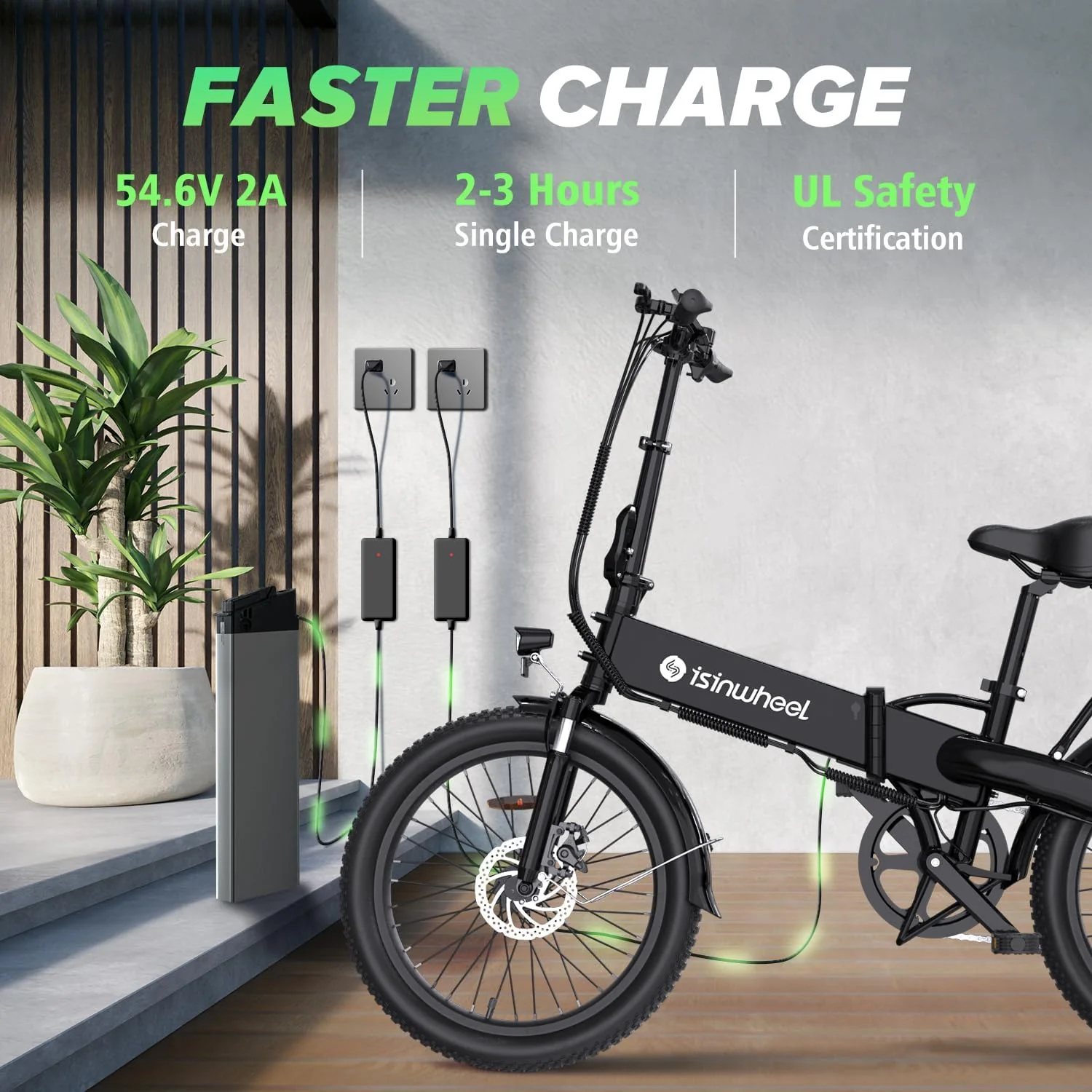 isinwheel U5 Pro Folding Electric Bike AU - Image 6