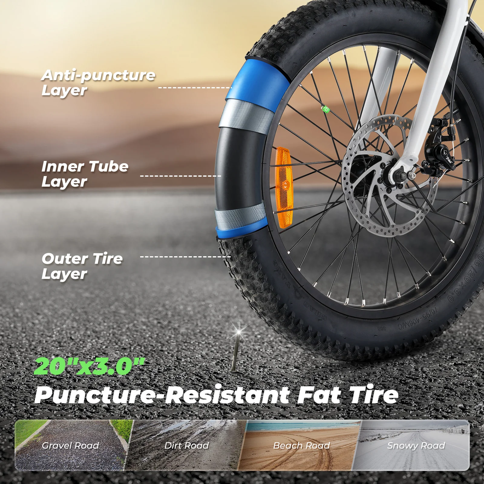 isinwheel U7 500W Cargo Bike - Image 7