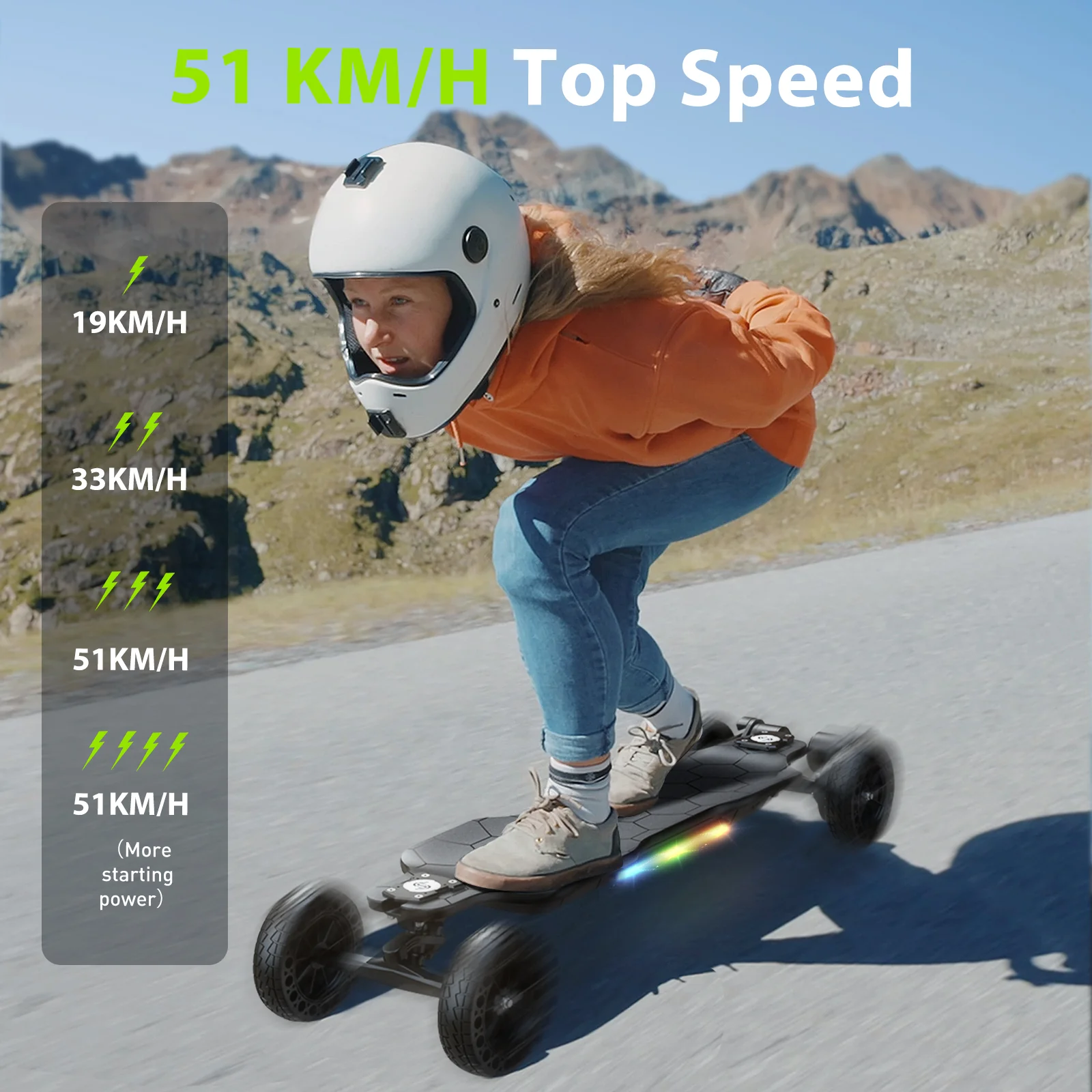 isinwheel V10 Off Road Electric Skateboard - AU - Image 4