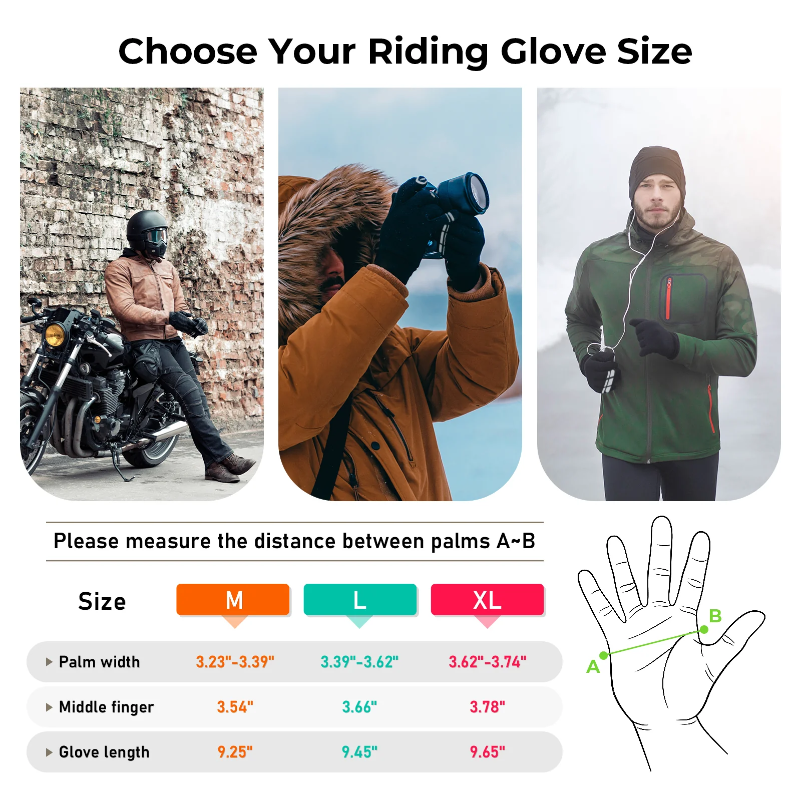isinwheel Winter Gloves for Men Women - Image 2