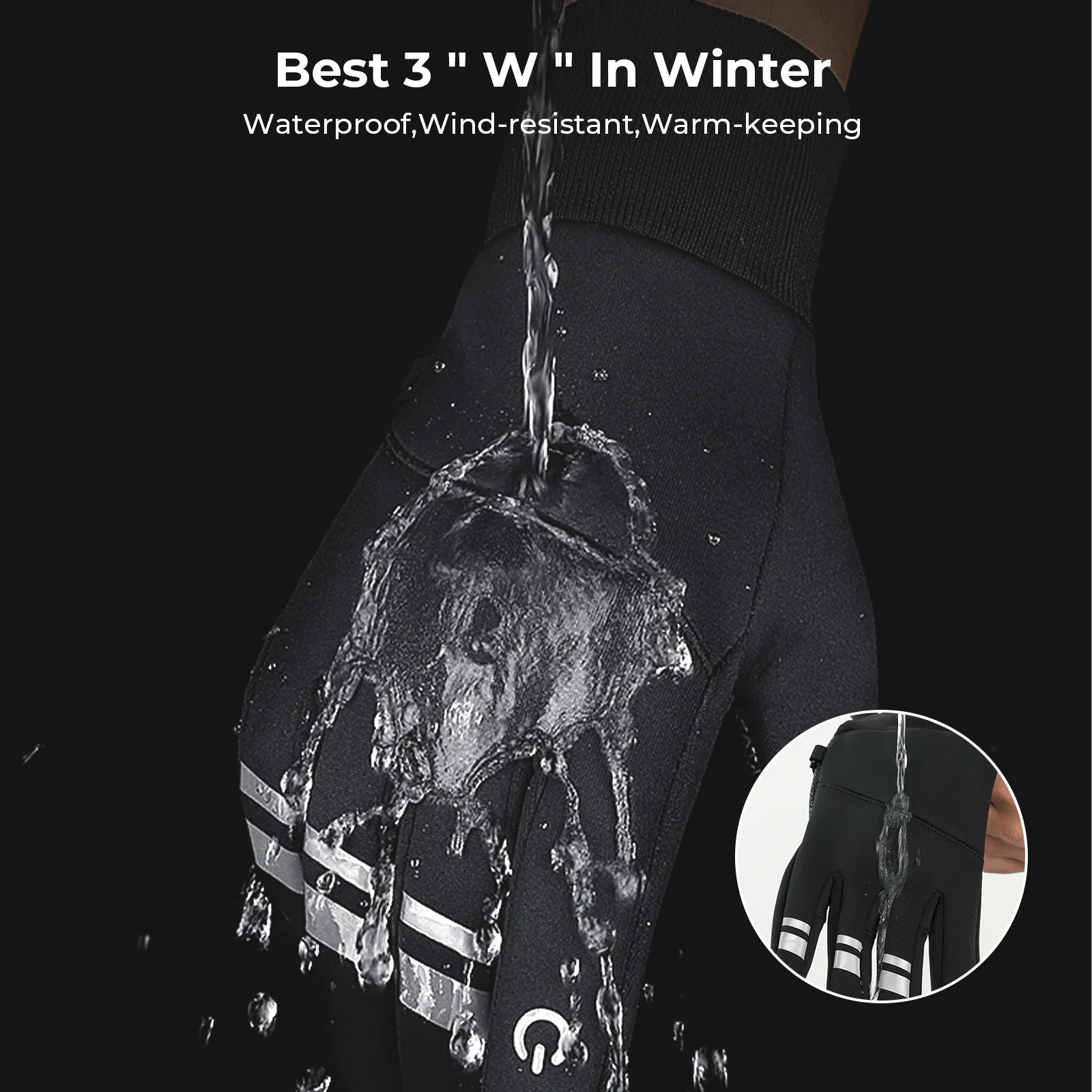 isinwheel Winter Gloves for Men Women - Image 5