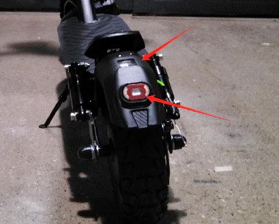 Rear Fender for S10Max Electric Scooter