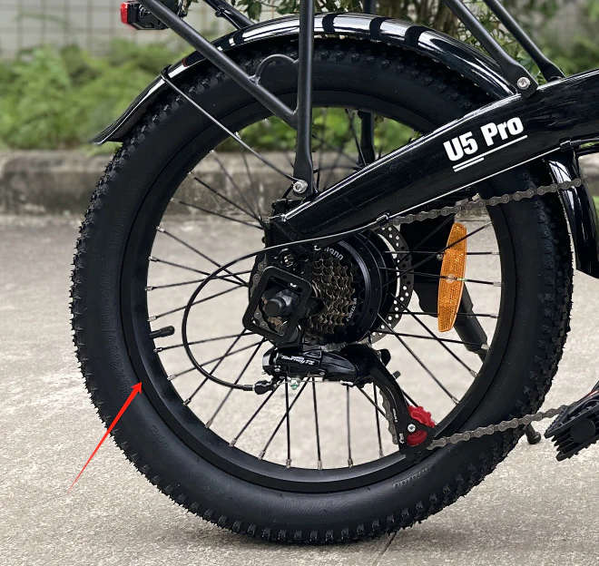 Rear Wheel Motor Replacement for U5 Pro Electric Bike