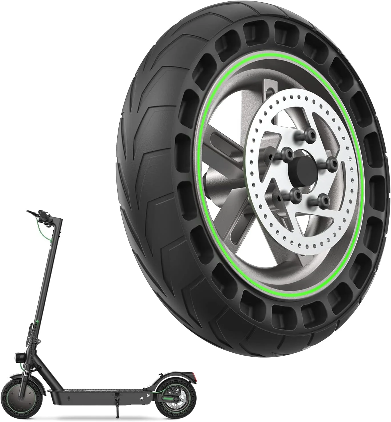 Rear Wheel Replacement for S9 MAX Electric Scooter